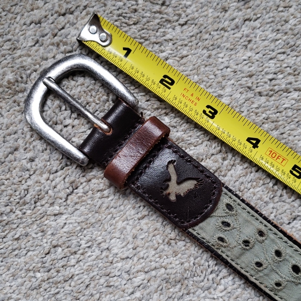 American eagle cute olive green belt